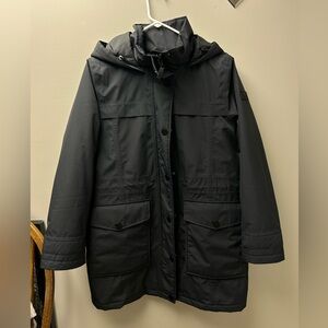 Arctic Expedition Women’s Black Hooded Winter Jacket